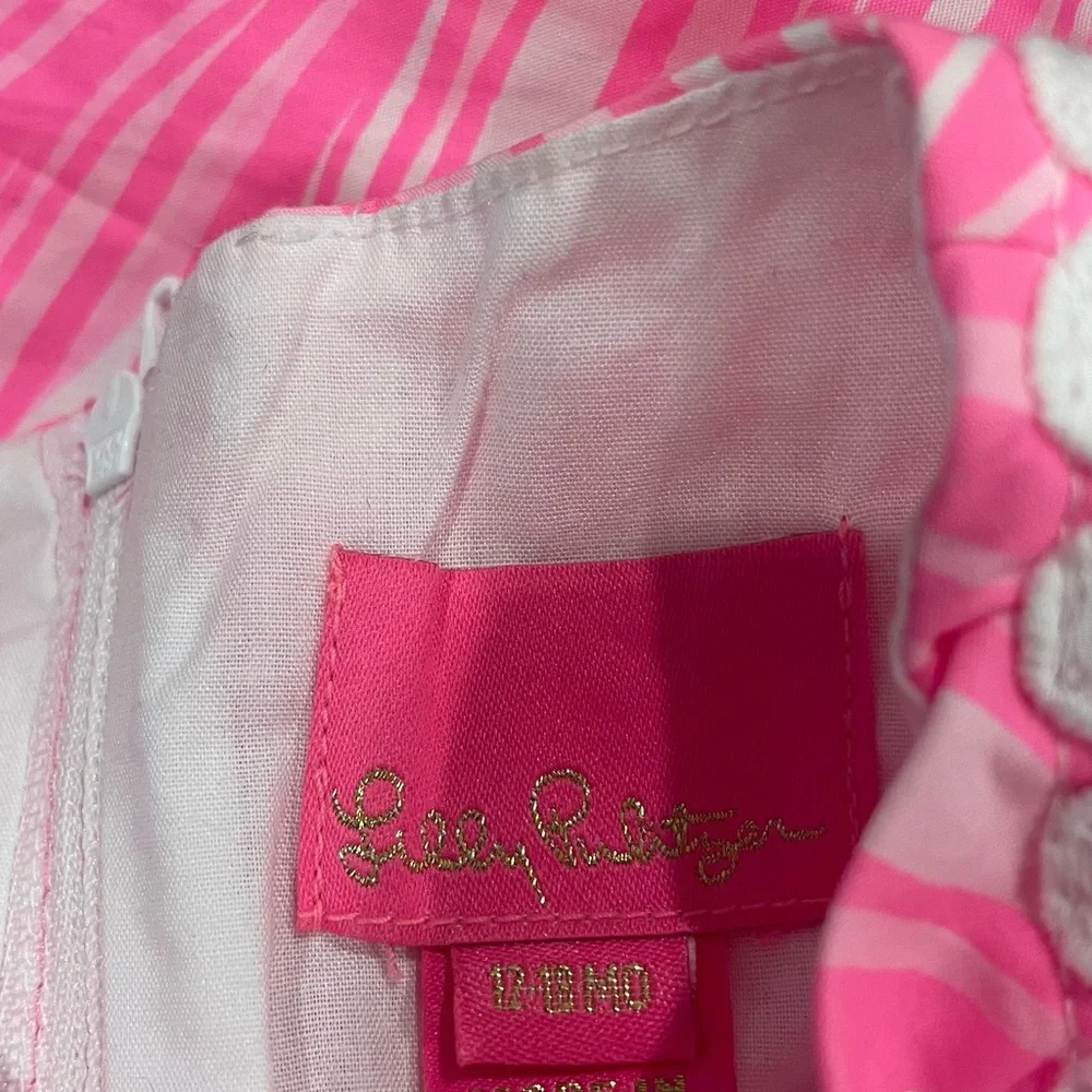 Lilly Pulitzer Vibrant Pink Diaper Cover Set